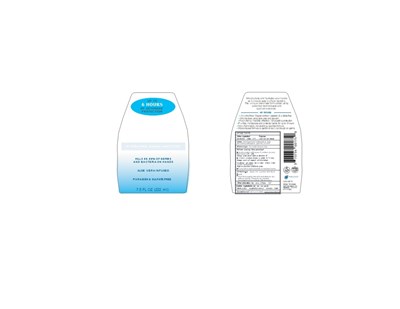 Bioprotect Hs Labels 7.5 Oz 3 6 21 For Fda